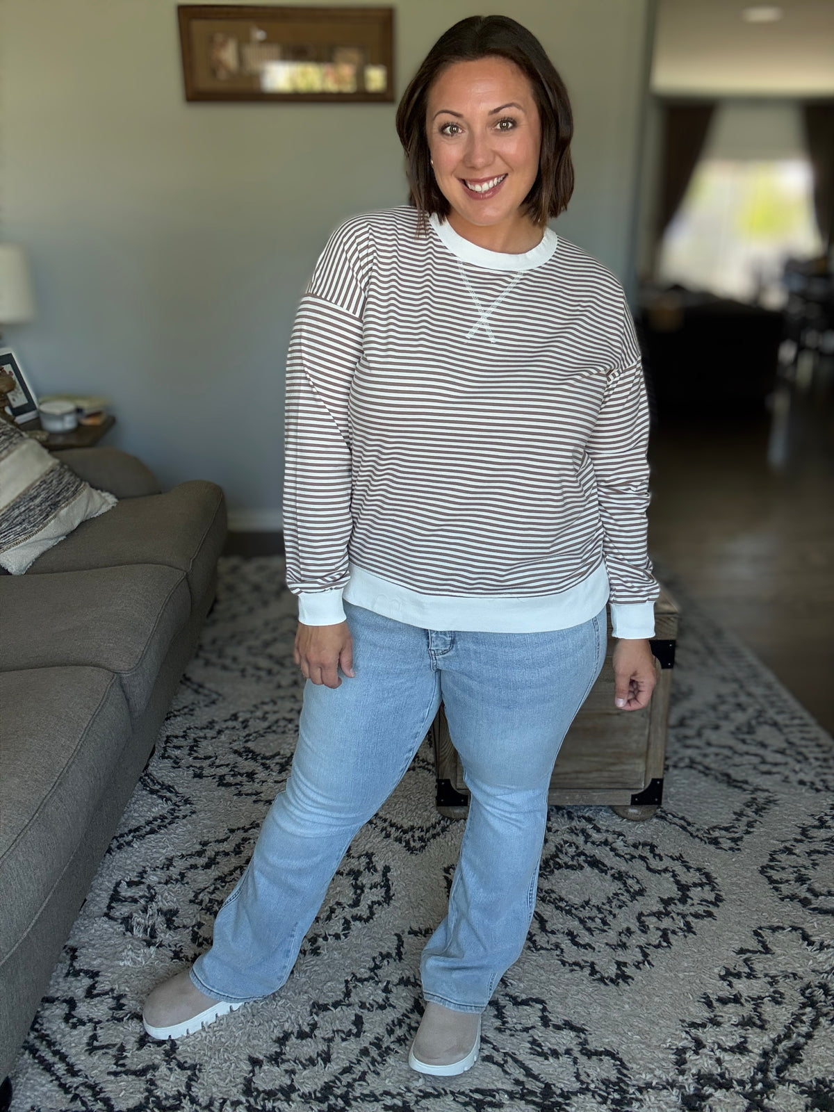 Incredibly Cozy Drop Shoulder Pull Over