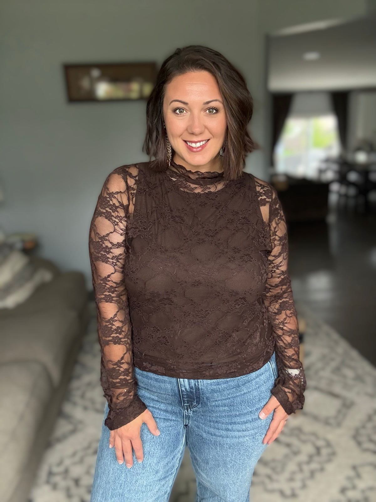Lace Me Up in Chocolate Brown
