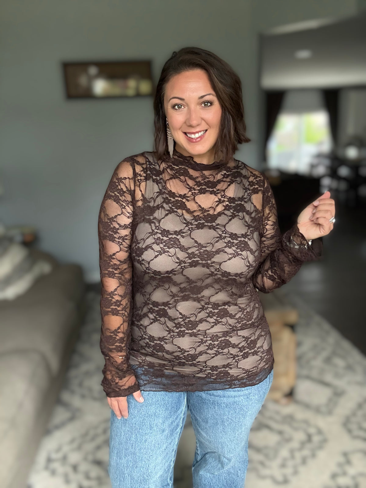 Lace Me Up in Chocolate Brown
