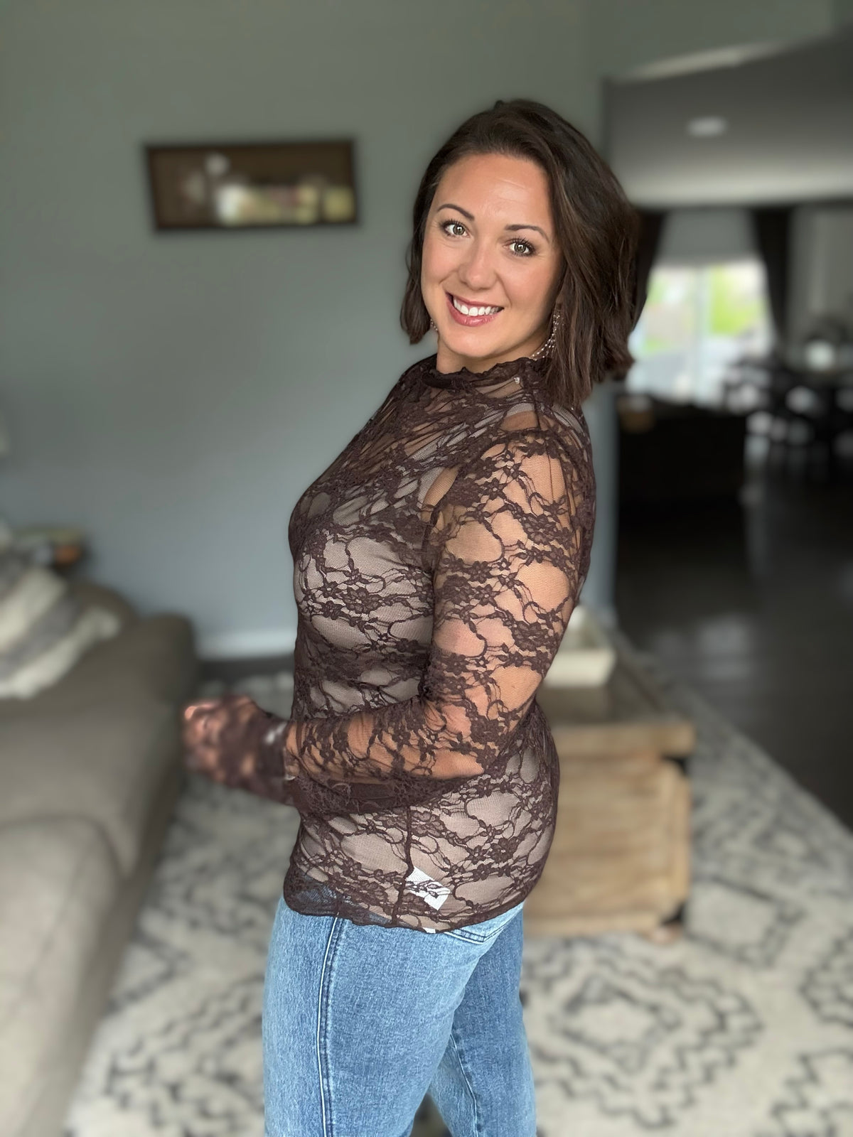 Lace Me Up in Chocolate Brown