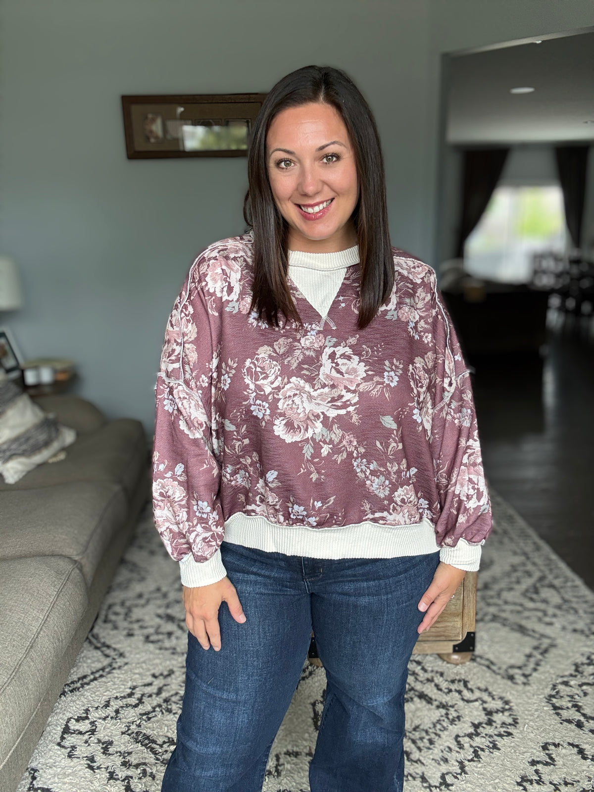 Antique Bouquet Sweatshirt