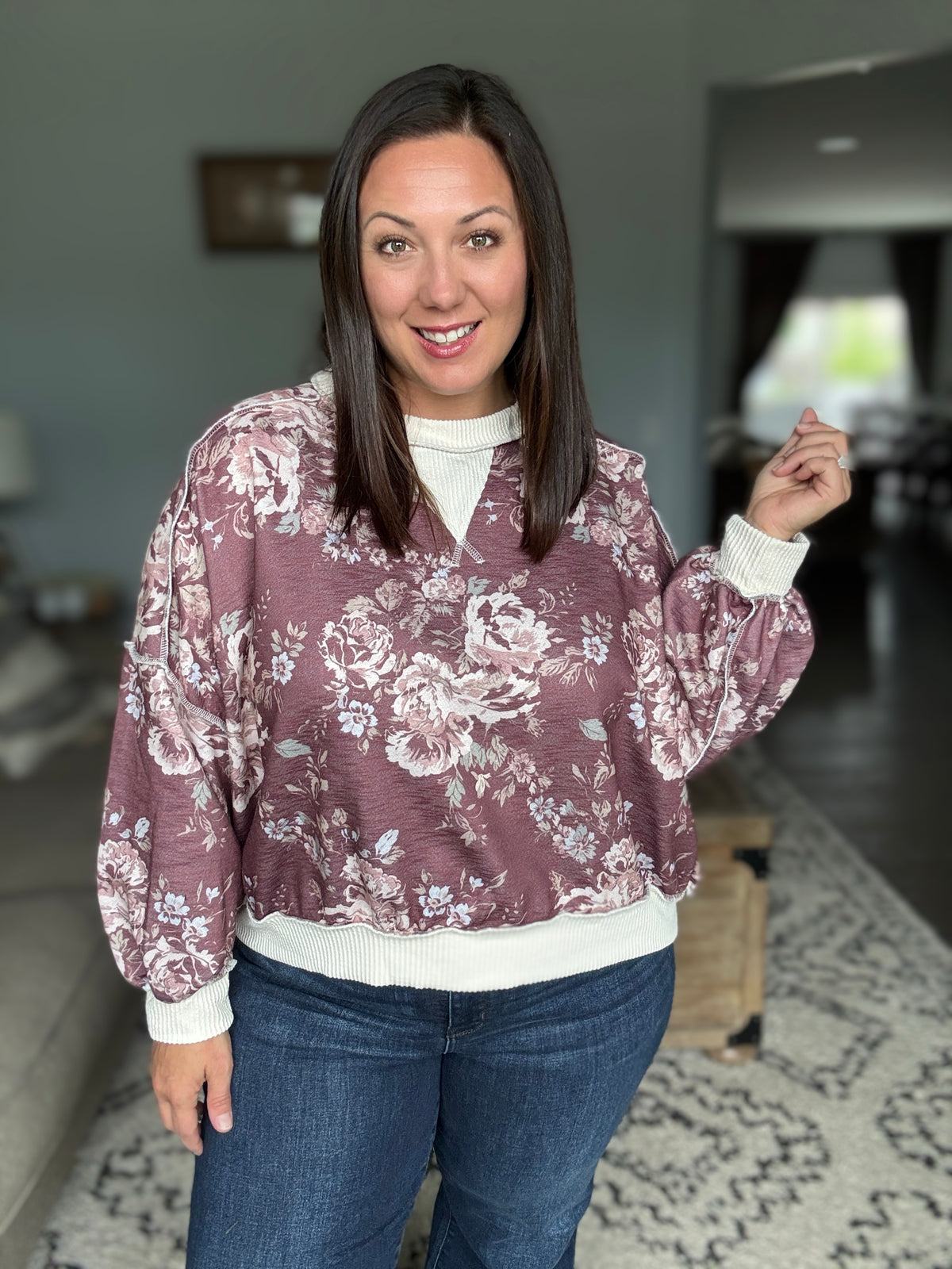 Antique Bouquet Sweatshirt