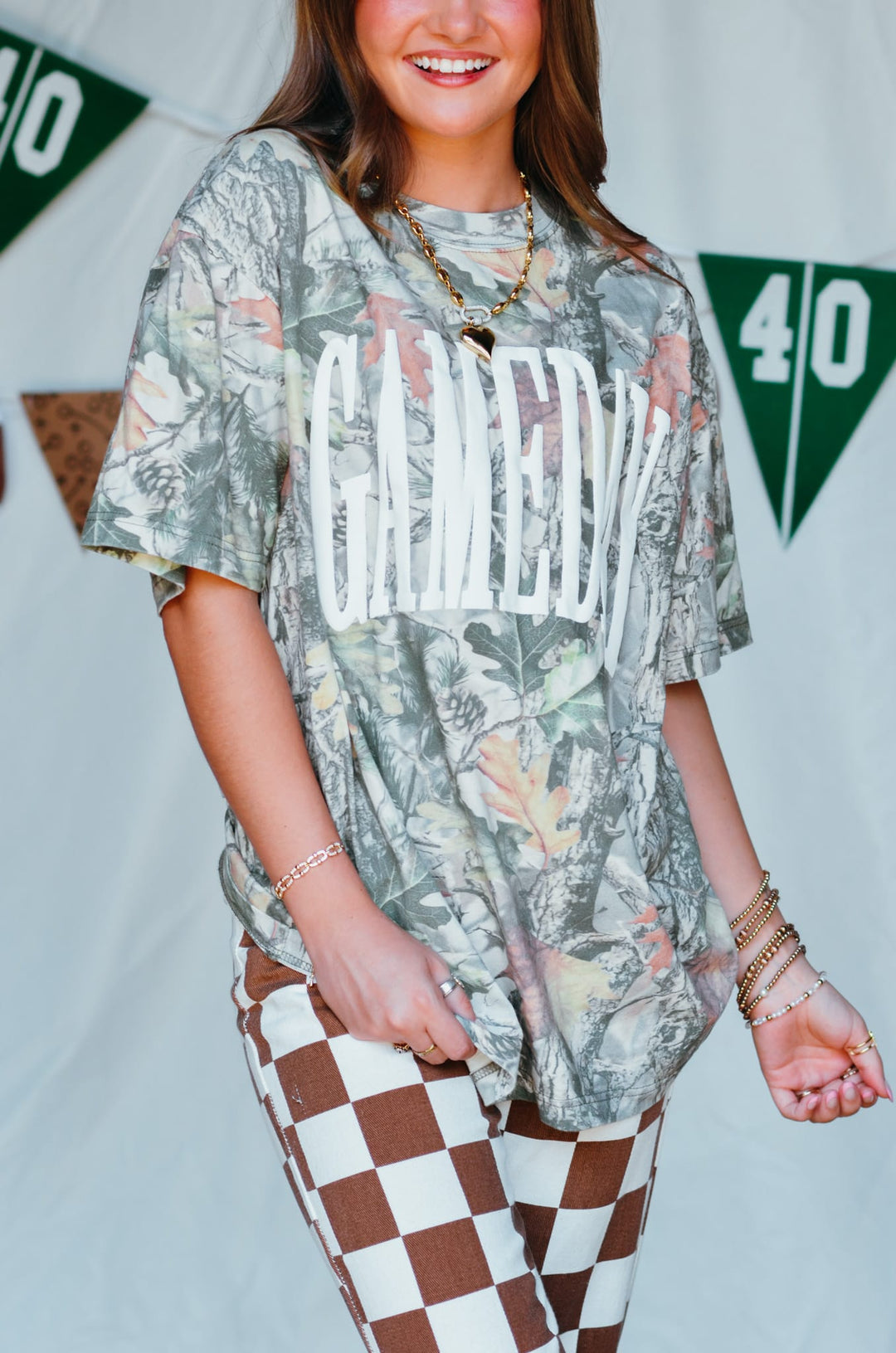 PREORDER Gameday Vintage Wood Camo Heavy Tee