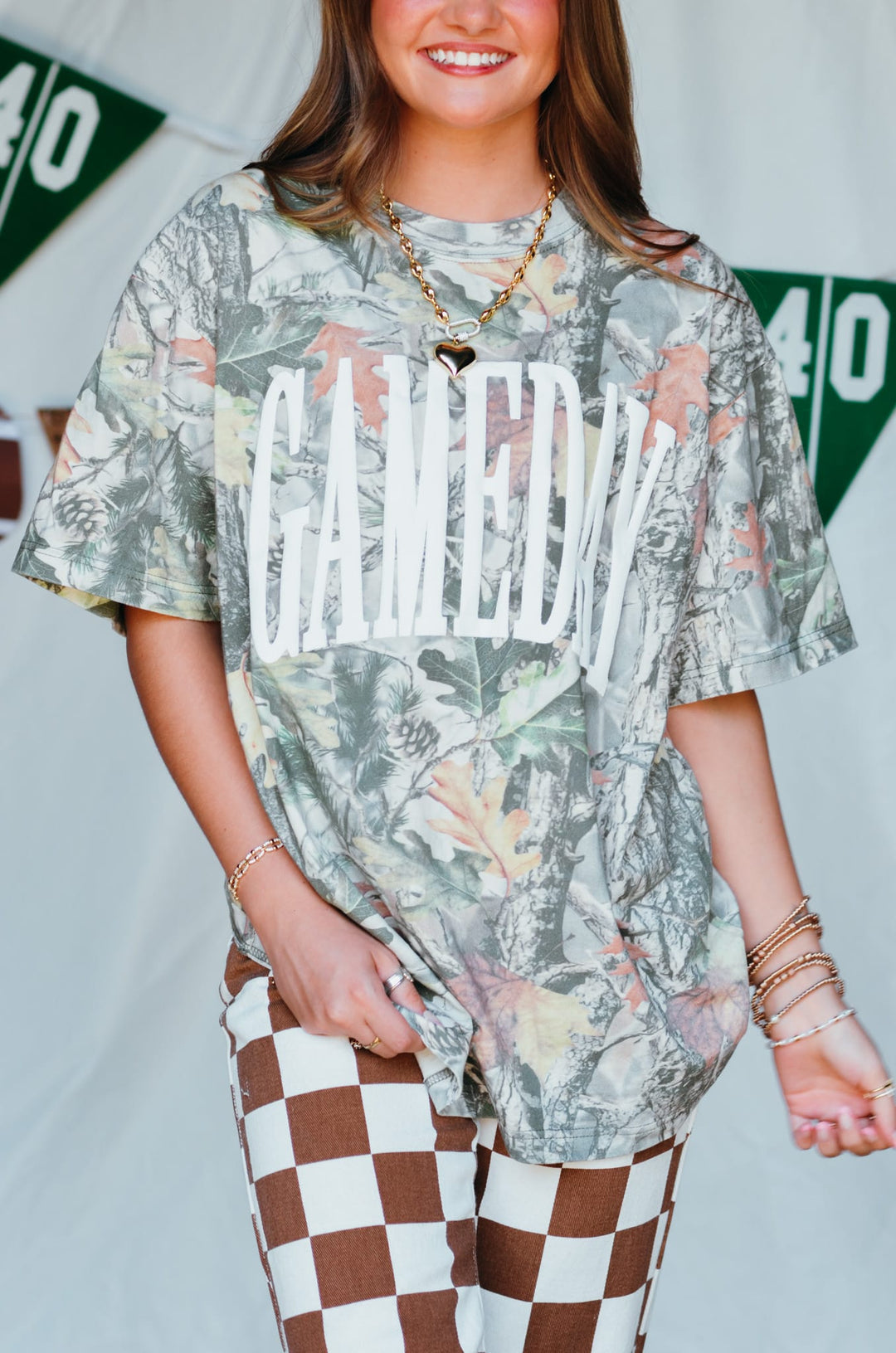 PREORDER Gameday Vintage Wood Camo Heavy Tee