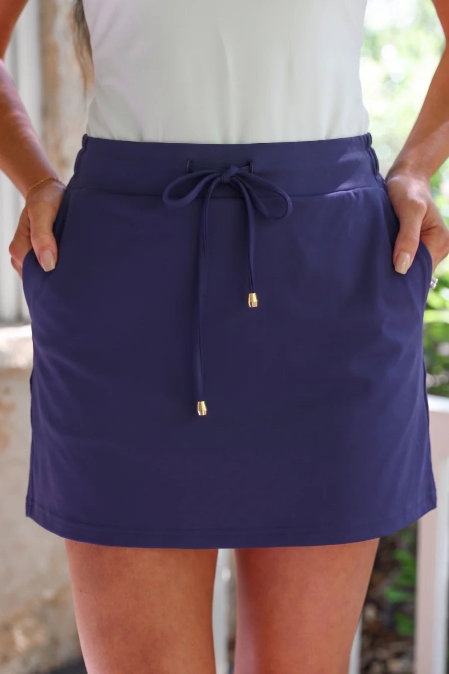 PREORDER: Jess Lea Solid Navy Everyday Skort