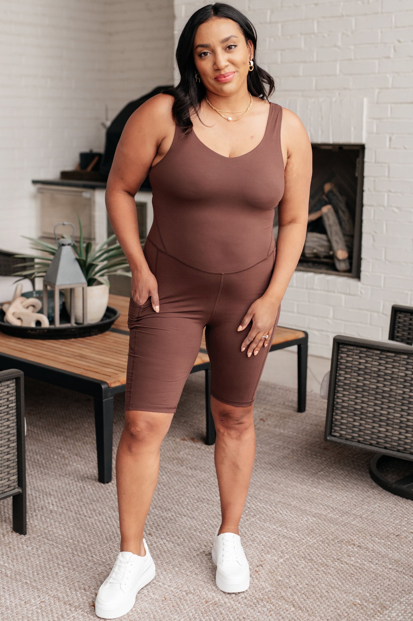 Sun Salutations Body Suit in Java