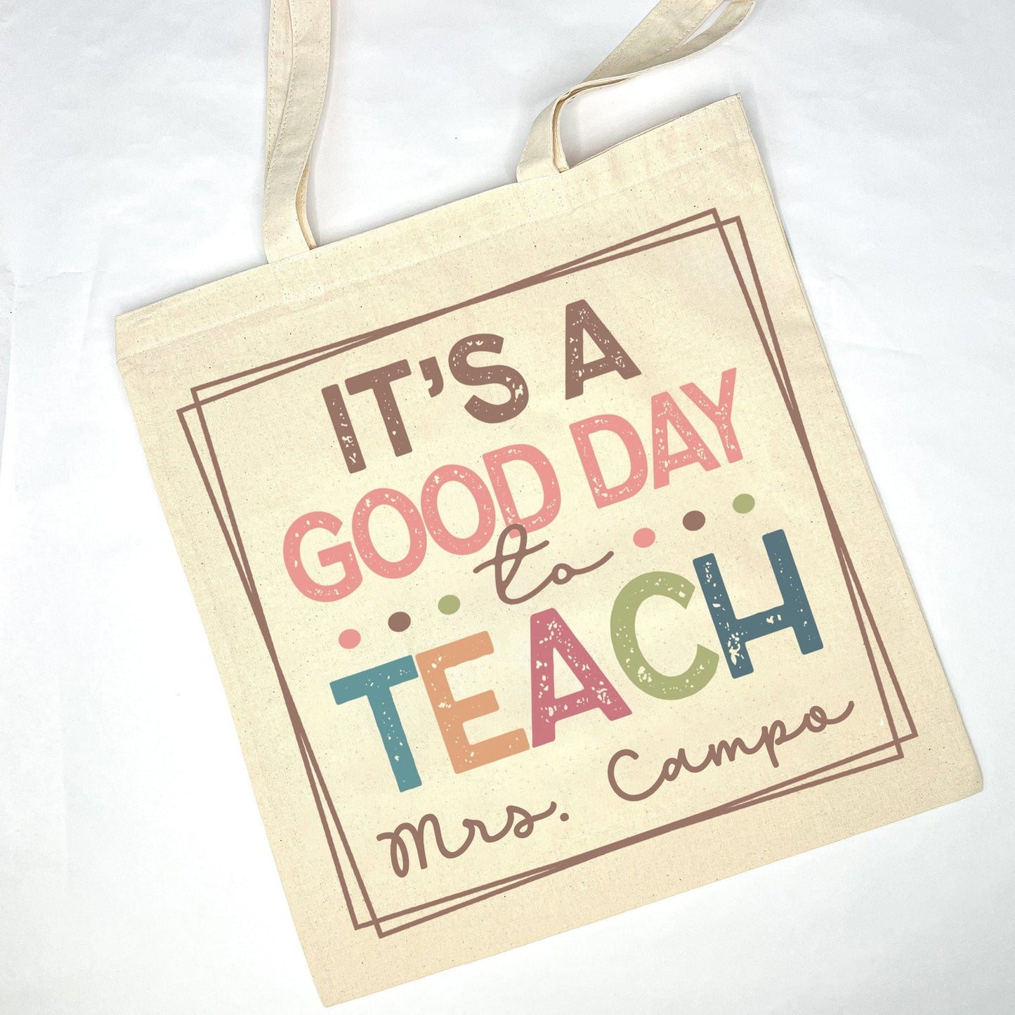 Preorder: Personalized Teacher Tote Bags (multiple options)