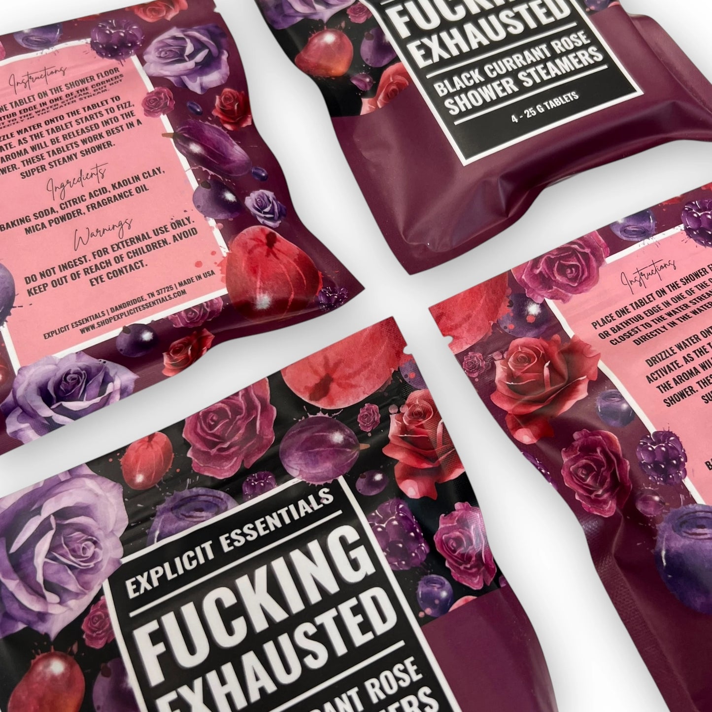 Preorder: F*cking Exhausted Shower Steamers