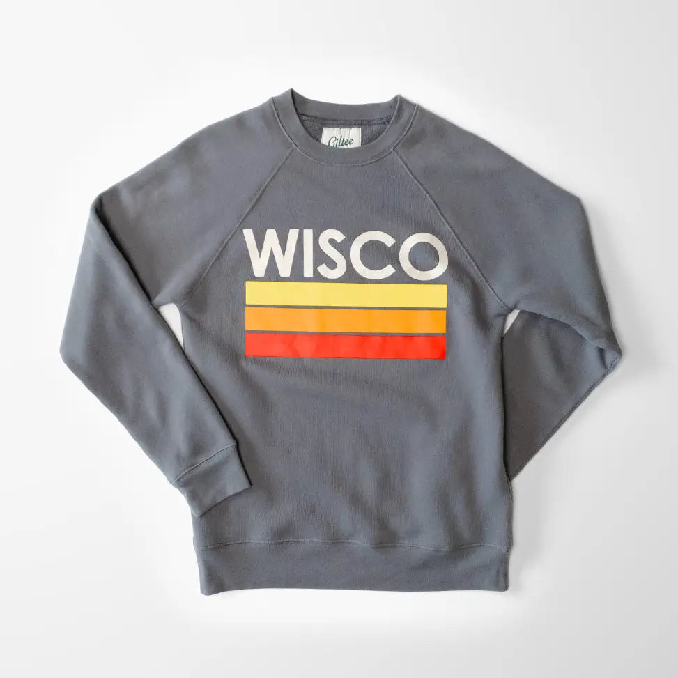 Preorder: Giltee Wisco Unisex Crewneck Ember Grey