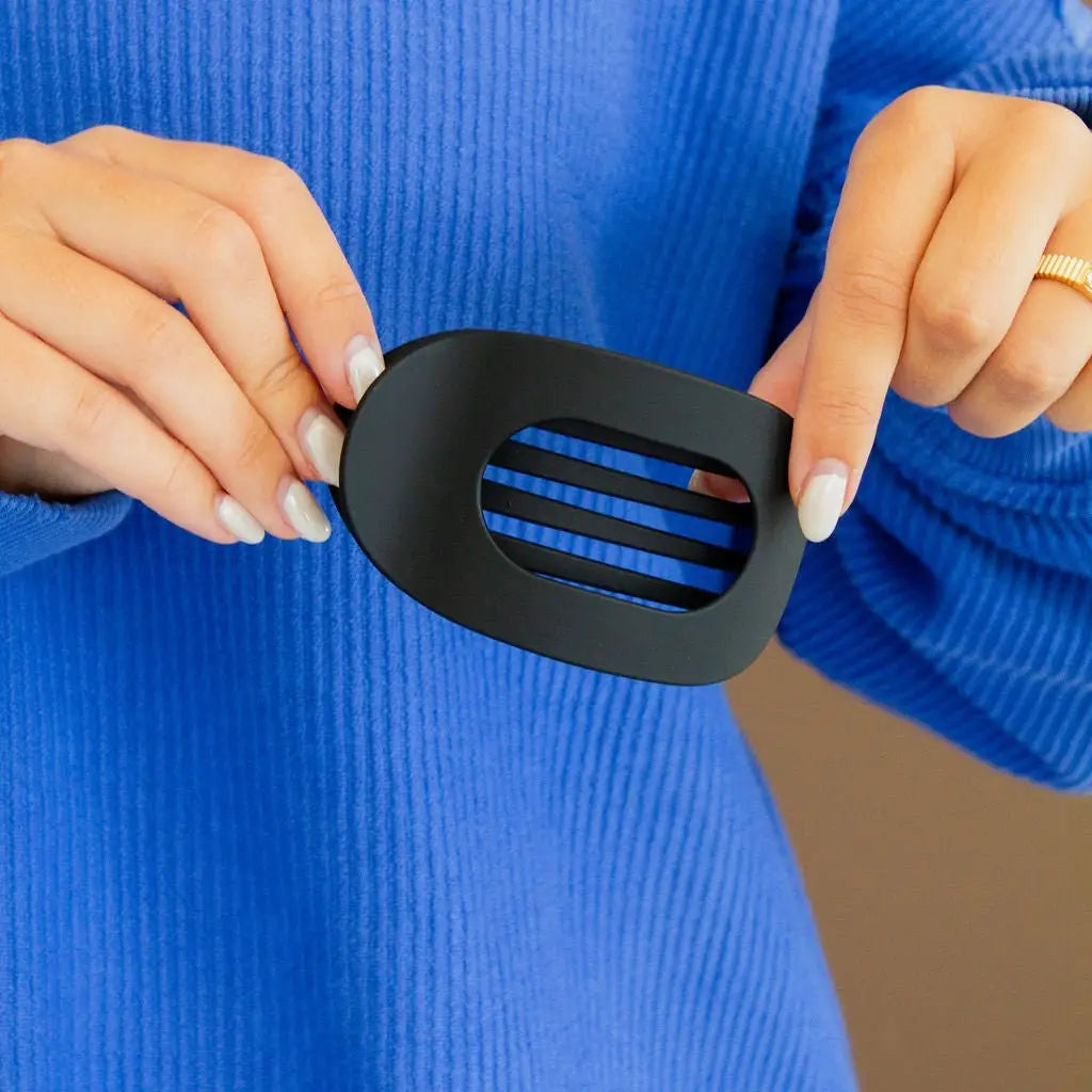 Circle Cutout Flat Claw Clip - 3 options