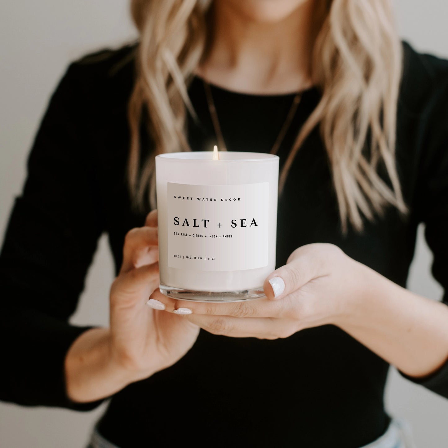 Sweetwater Decor | Salt and Sea 11 oz Soy Candle