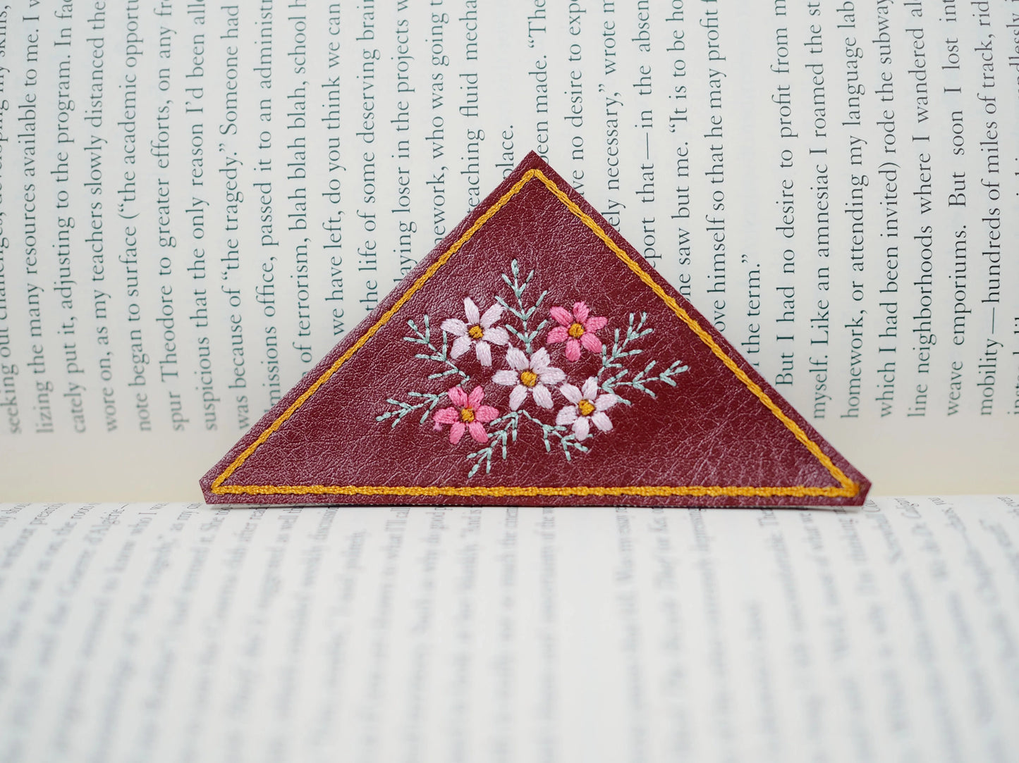 Corner Embroidered Bookmarks (multiple options)
