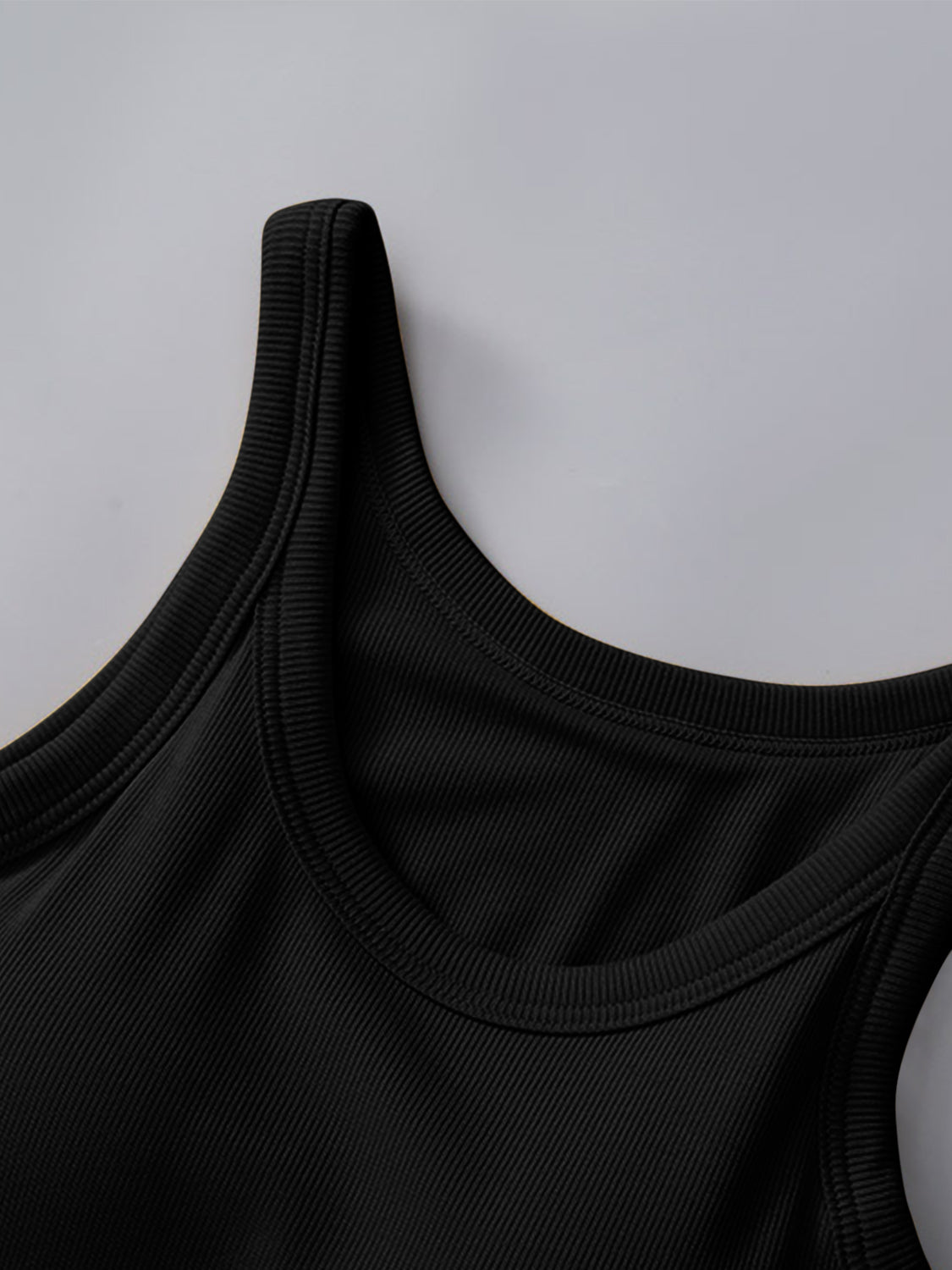 PREORDER: Skinny Ribbed Built in Bra Tank