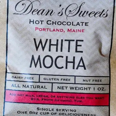 Dean's Sweets Single Serve Hot Chocolate Mix (multiple flavors)