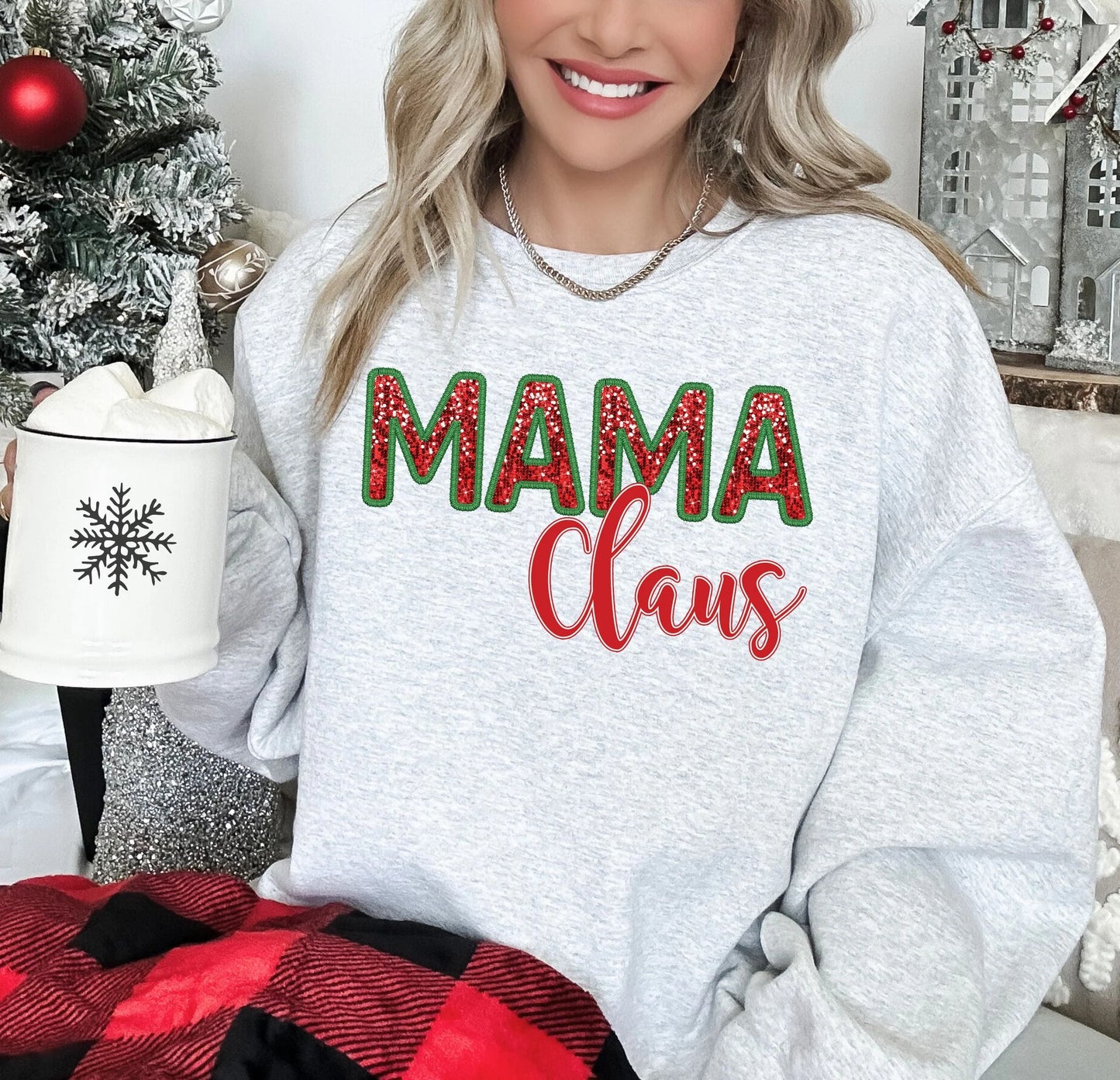 Preorder: Personalized Family Claus Christmas Sweatshirt