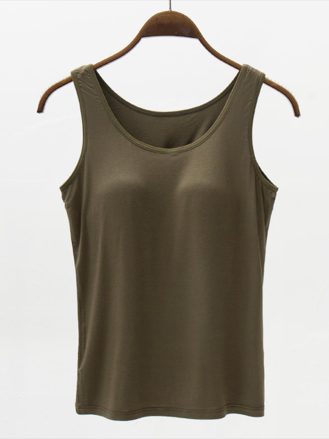 PREORDER: Wide Strap Modal Tank with Bra