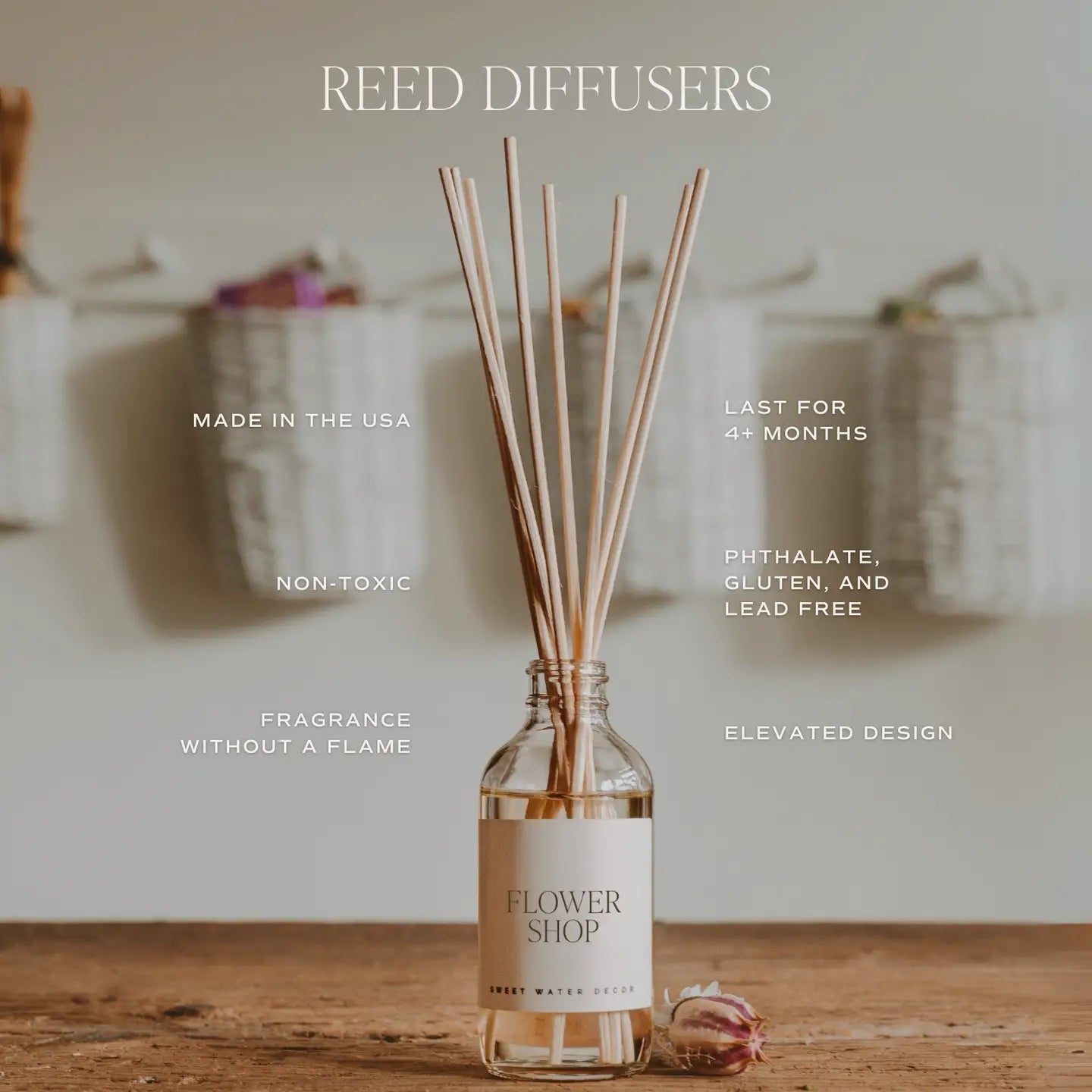 Sweetwater Decor | Coastal Lemon Reed Diffuser