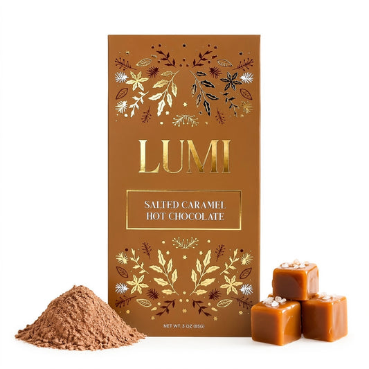 PREORDER Lumi Holiday Salted Caramel Hot Chocolate, 3 oz