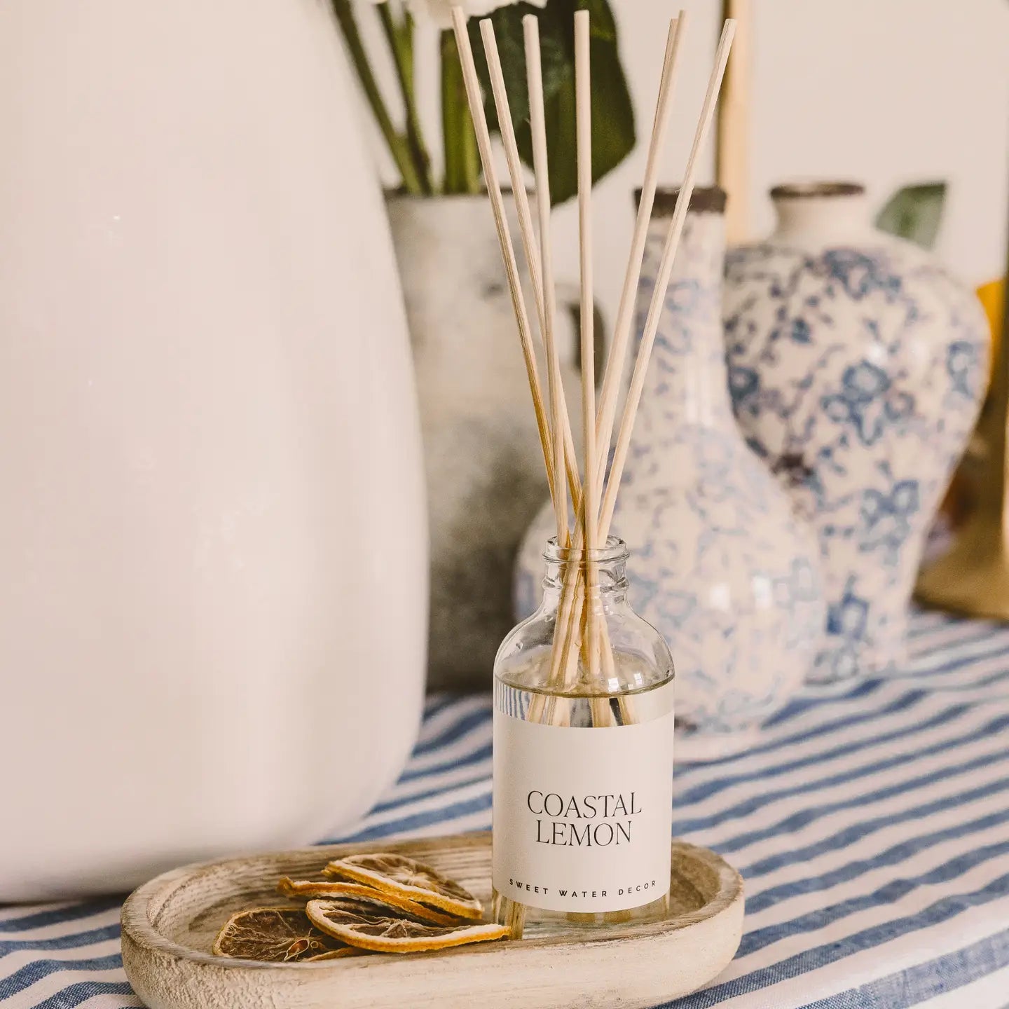 Sweetwater Decor | Coastal Lemon Reed Diffuser