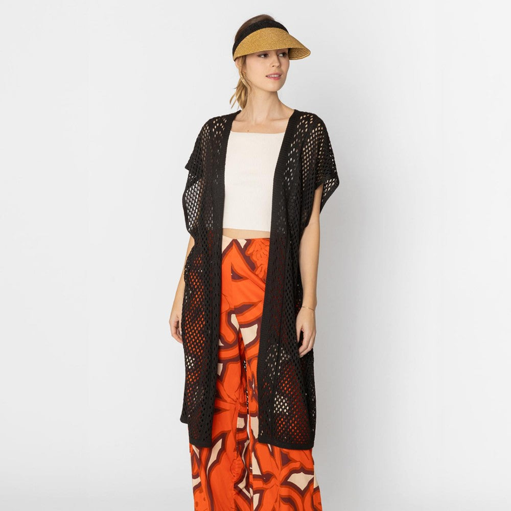 Untouchable Open Knit Kimono (Two Colors)