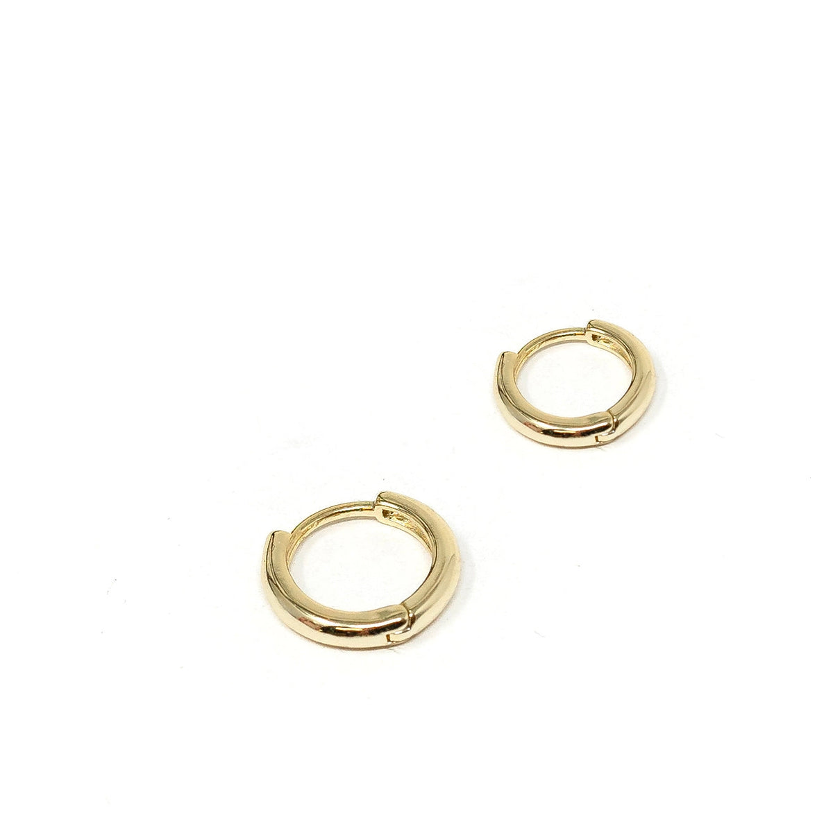 PREORDER Sis Kiss Pearl Charm Huggies in Silver or Gold- 2 Ways To Wear This Pair