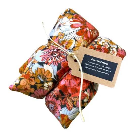Flannel Lavender Therapy Rice Neck Wraps (multiple options)