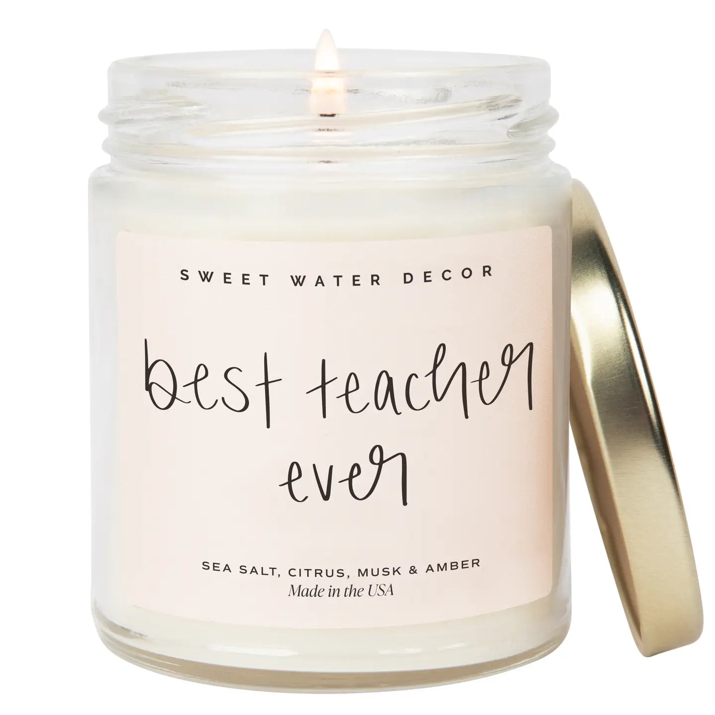 Sweetwater Decor | Best Teacher Ever 9 oz Soy Candle