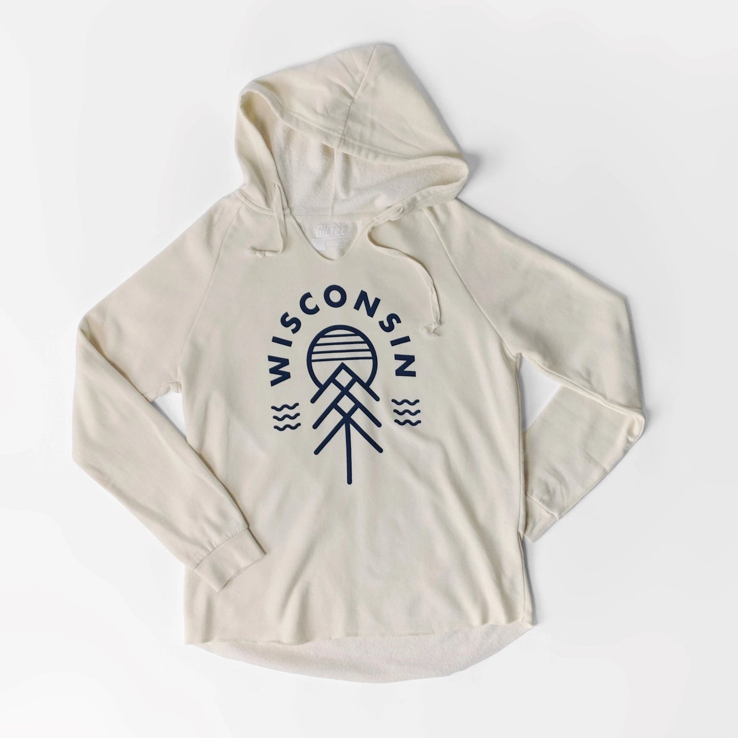 Preorder: Giltee The Wisconsin Native Women’s Hoodie (2 Colors)