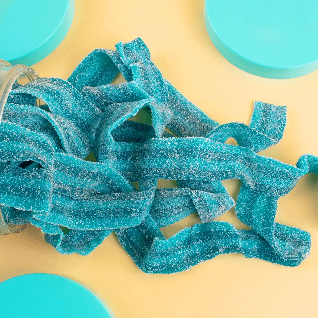 Candy Club Blue Razz Sour Belts