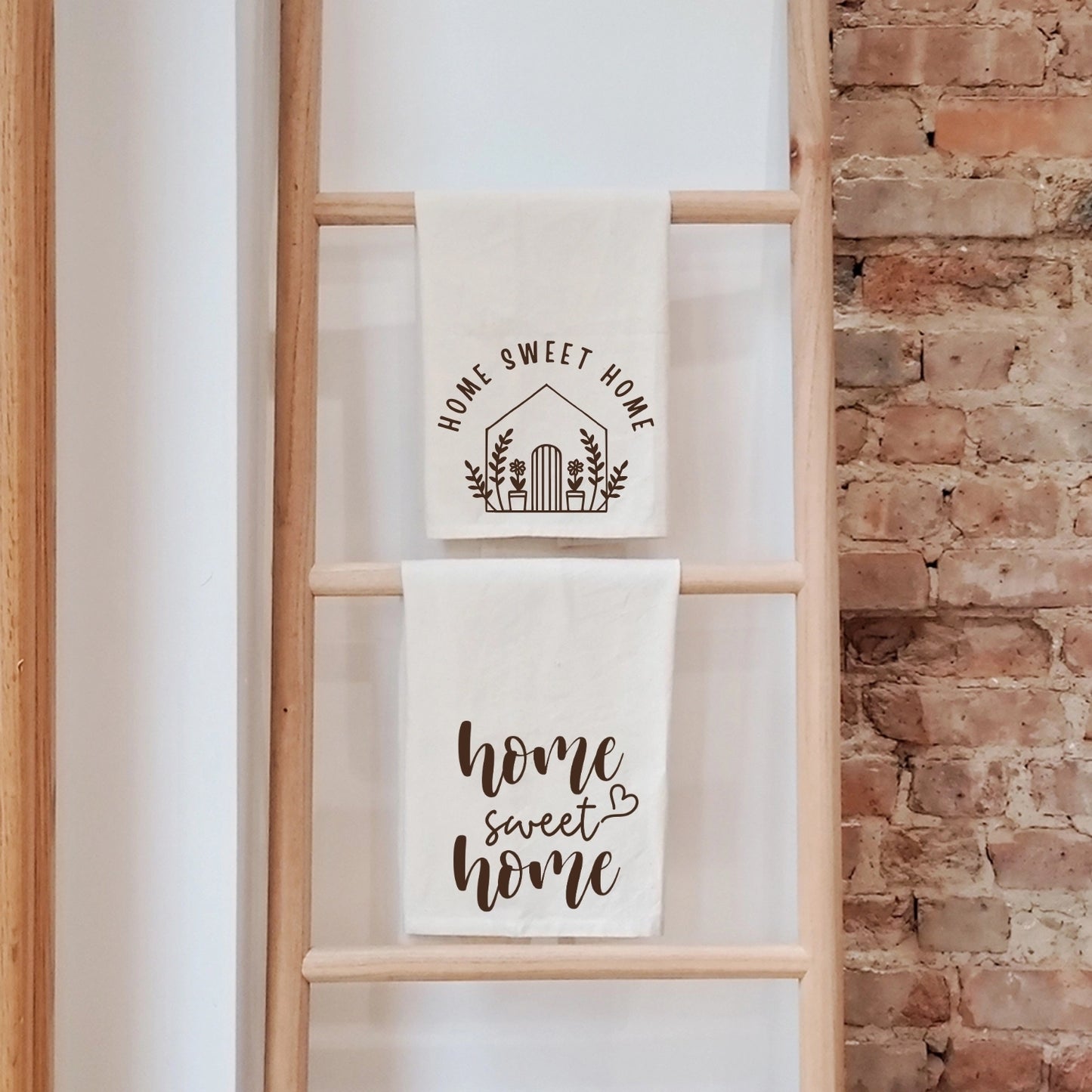 Handmade Cotton Tea Towel - 3 Designs