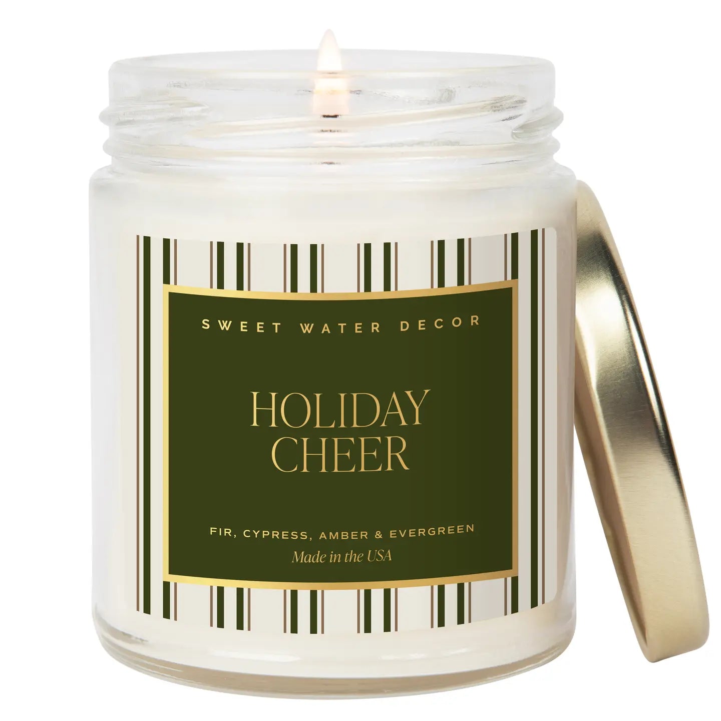 Sweetwater Decor | Holiday Cheer 9 oz Soy Candle
