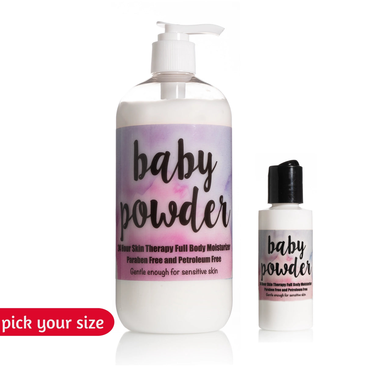 PREORDER: Baby Powder Full Body Lotion 2oz/16oz