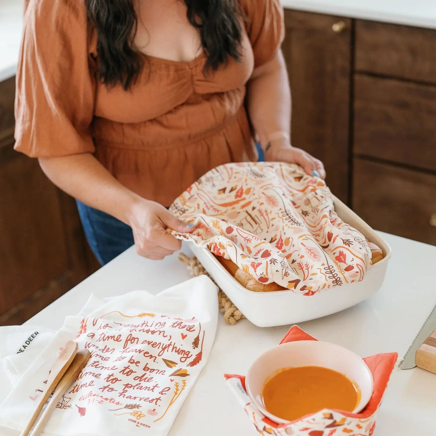 Reusable 10x14 Baking Dish Cover (2 Options)