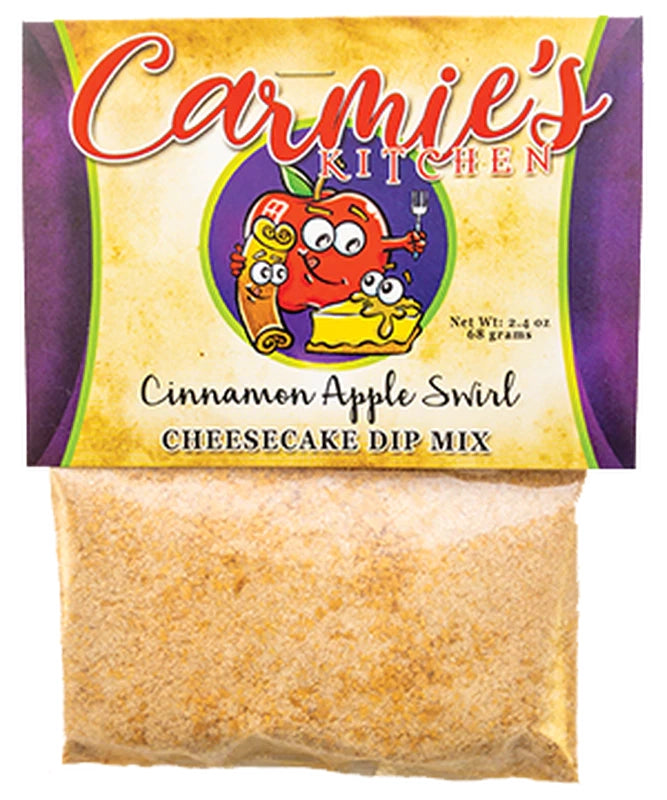 Carmie's Sweet Cheesecake Dip Mix - Apple Cinnamon Swirl