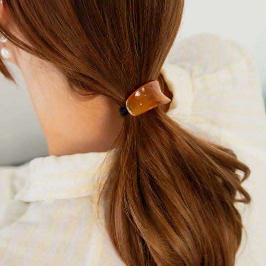 Raw Honey Ponytail Cuff