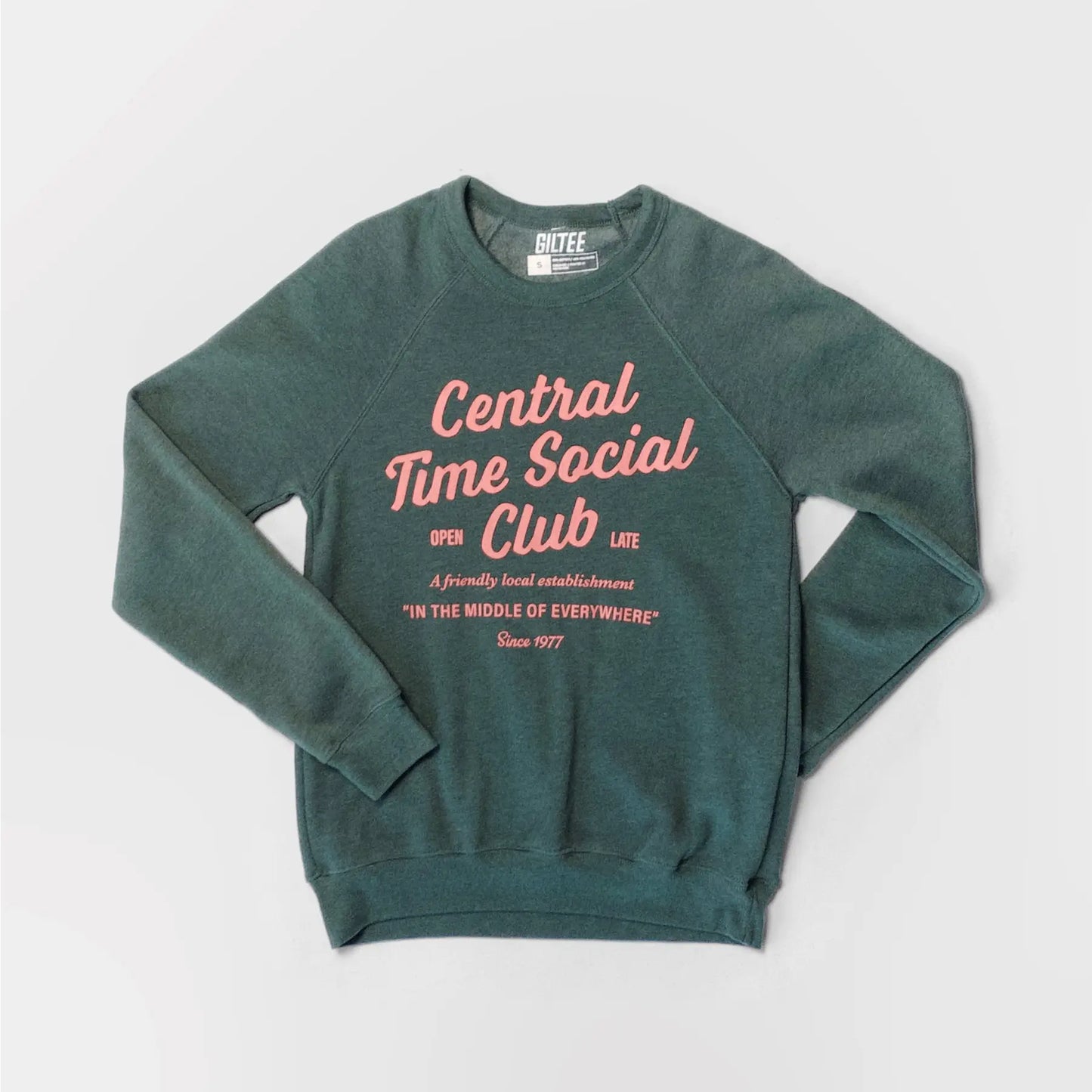 Preorder: Giltee Central Time Social Club Crewneck