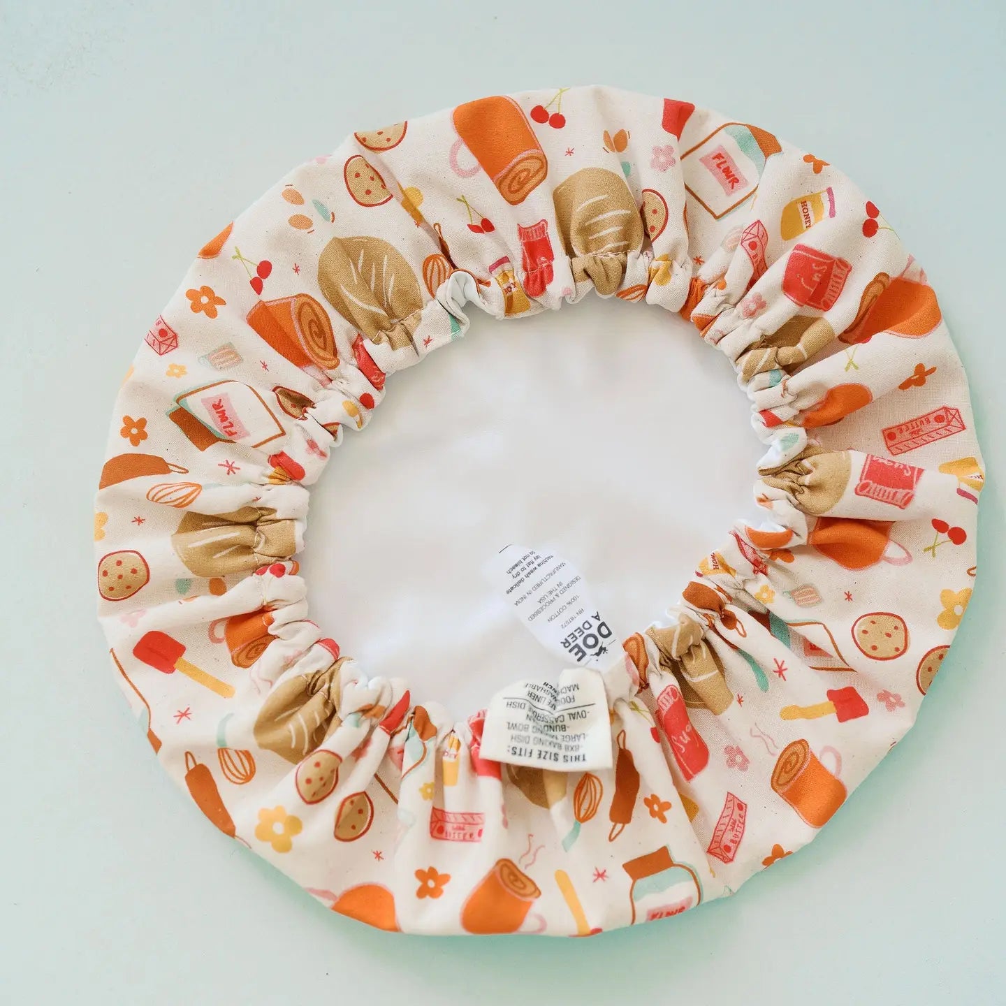 (RESTOCK) Doe a Deer -Reusable 10.5" Bowls Covers - Multiple Print Options