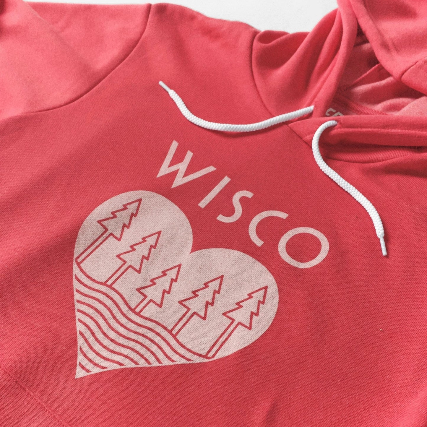 Preorder: Giltee Wisco Roots Heather Red Unisex Hoodie