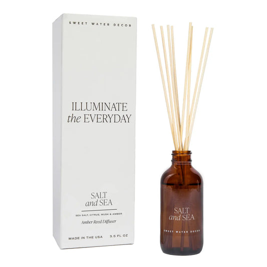 Sweetwater Decor | Salt and Sea Amber Reed Diffuser