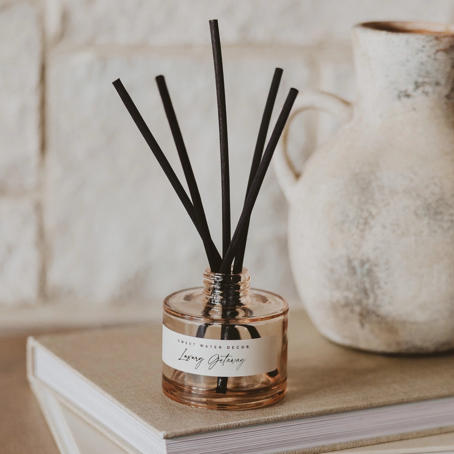 Sweetwater Decor | Luxury Getaway Reed Diffuser with New Tinted Bottle