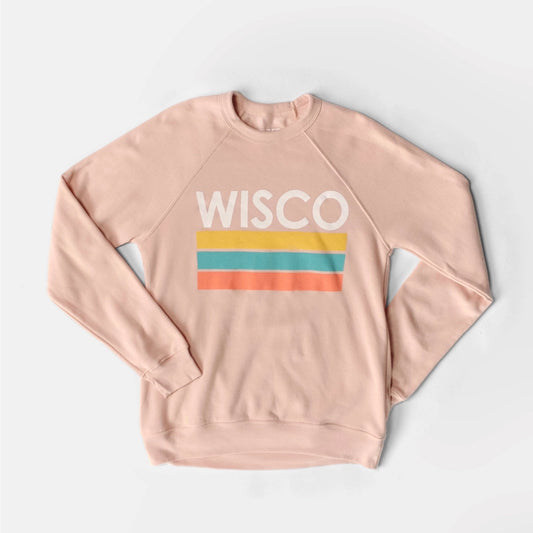 Preorder: Giltee Wisco Unisex Crewneck Peach