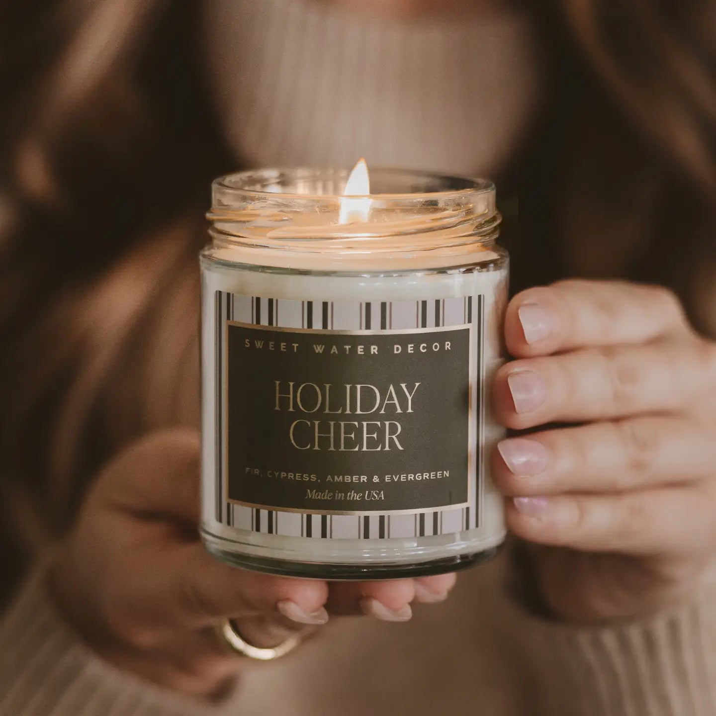 Sweetwater Decor | Holiday Cheer 9 oz Soy Candle