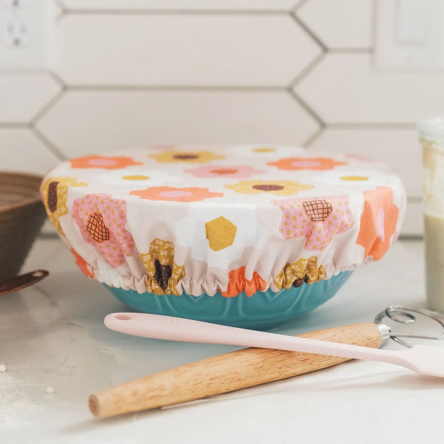 (RESTOCK) Doe a Deer -Reusable 10.5" Bowls Covers - Multiple Print Options