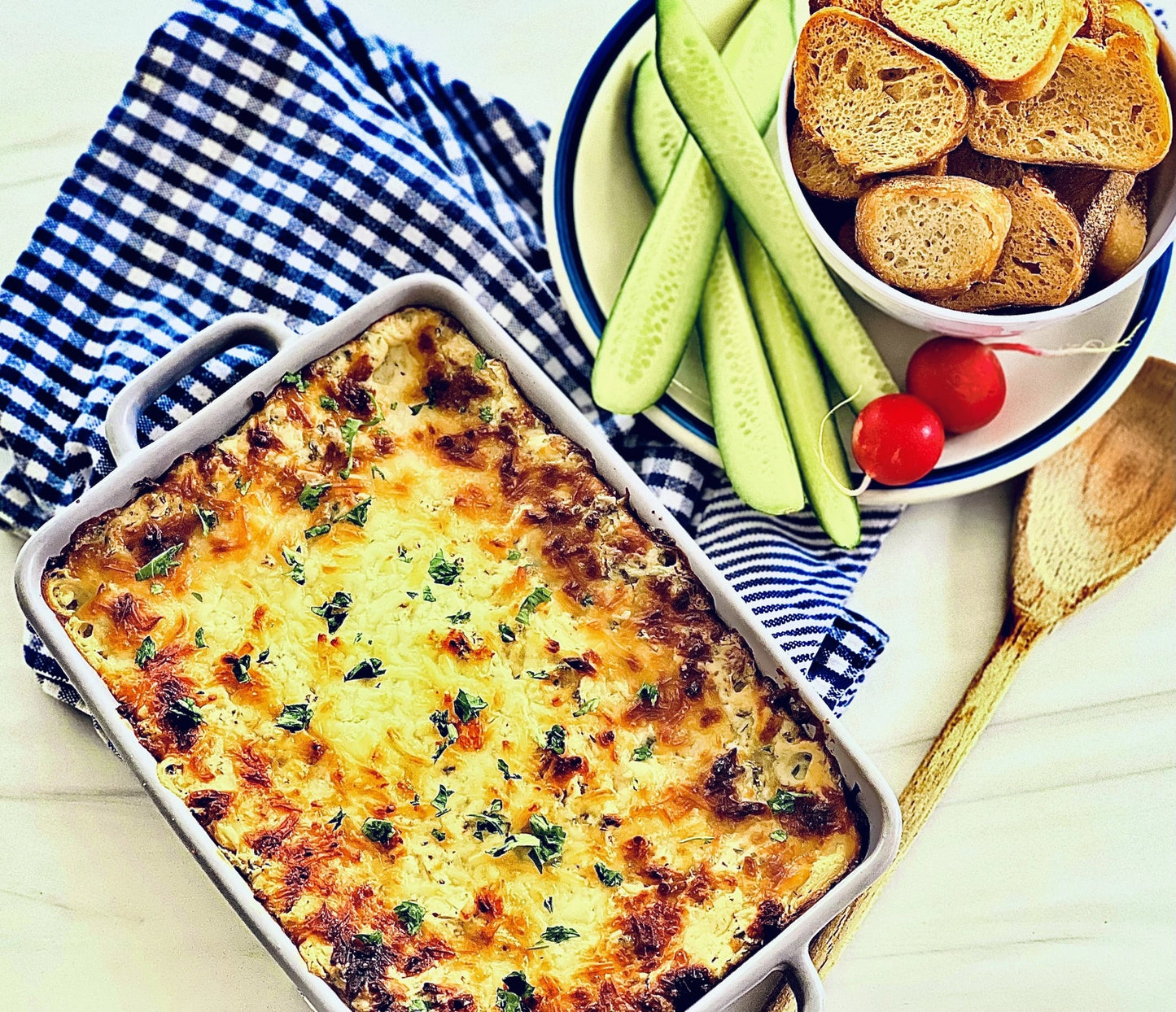 Carmie's Dip Mix - Baked Spinach Artichoke Dip