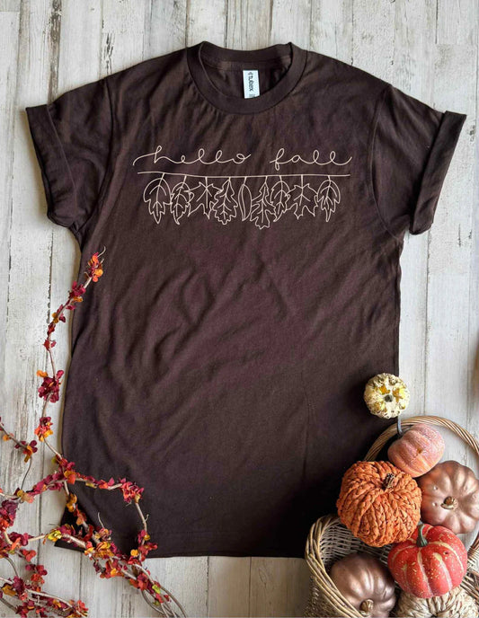 PREORDER: Hello Fall Graphic Tee