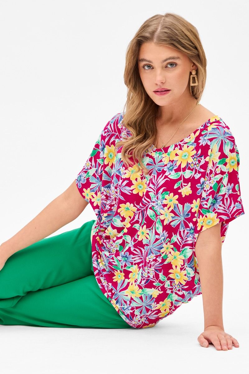 Dear Scarlett Sadie Top in 3 Floral Print Options