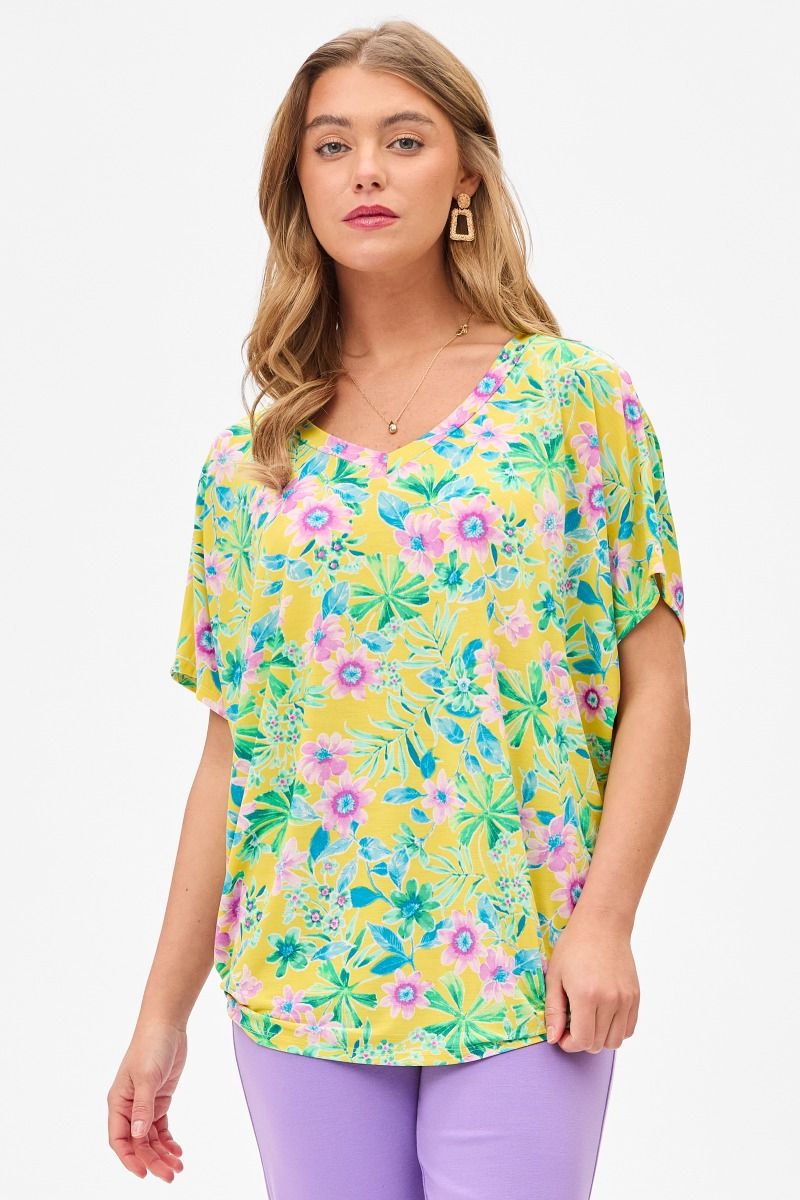 Dear Scarlett Sadie Top in 3 Floral Print Options