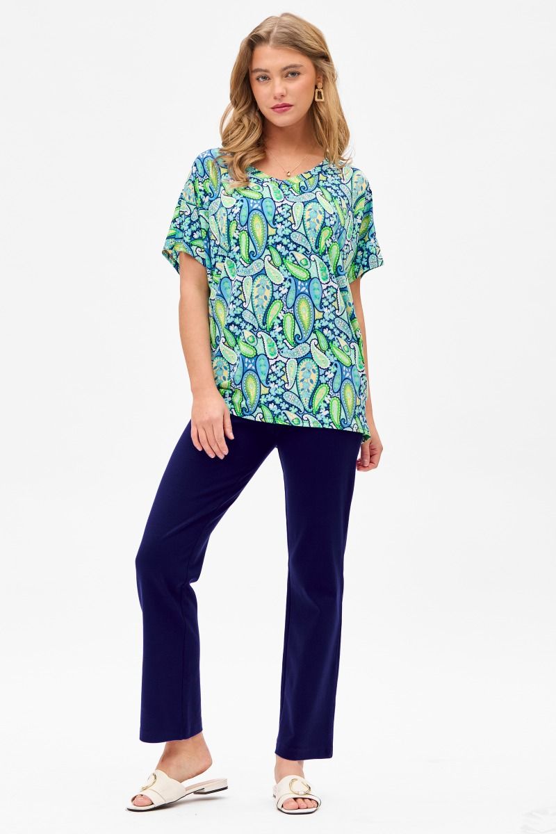 Dear Scarlett Sadie Top in 2 Paisley Options