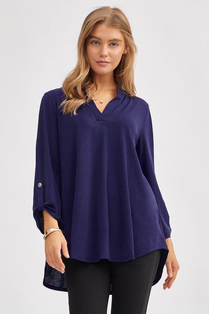 Dear Scarlett 3/4 Lizzy Top in 7 Solid Colors