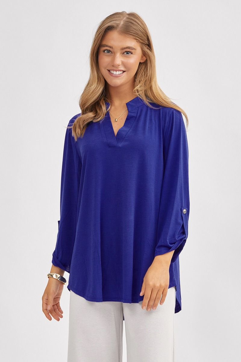 Dear Scarlett 3/4 Lizzy Top in 7 Solid Colors